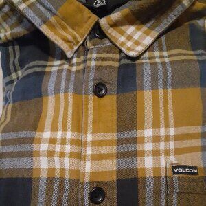 Volcom xl mens flannel